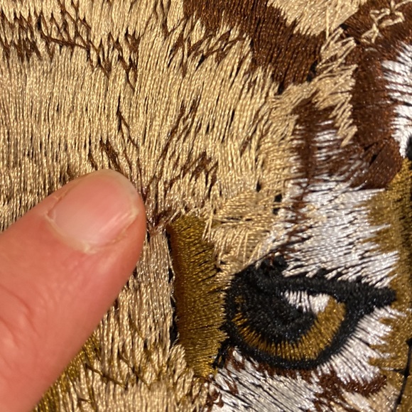 Foxy Fun and Fleecy! Beautiful Jacket, lots of fun and definitely different! - Picture 10 of 11